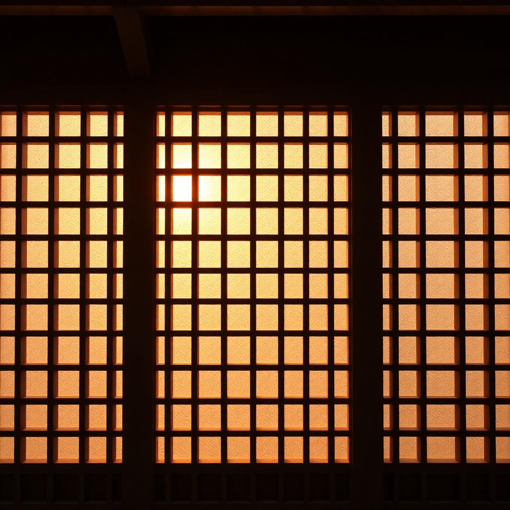 Japanese-inspired atmospheric interior